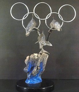 Champions Bronze Sculpture 1996 19 in Sculpture - Dale Evers