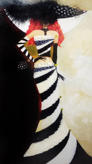 Myteniny Hat 2012 24x14 Original Painting - Alina Eydel Myteniny Hat 2012 24x14 Original Painting - Alina Eydel