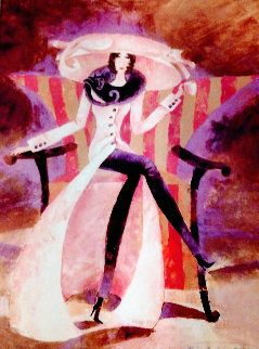 Lady Pink Coat 2003 Limited Edition Print - Alina Eydel