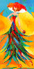 Palm Tree Hat: Tropical Collection 2007 43x26 Huge Original Painting by Alina Eydel - 0