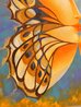 Butterfly Kiss 2010 36x32 - Signed Twice Original Painting by Alina Eydel - 6