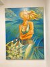 Caribbean Bronze 2009 48x36 - Huge - Signed Twice Original Painting by Alina Eydel - 1