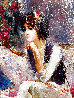 Girl on the Sofa 2004 40x28 - Huge Original Painting by Vladimir Ezhakov - 2