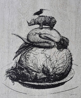 Dream of Chinese Sailor 2014 Limited Edition Print - Roberto Fabelo Dream of Chinese Sailor 2014 Limited Edition Print - Roberto Fabelo