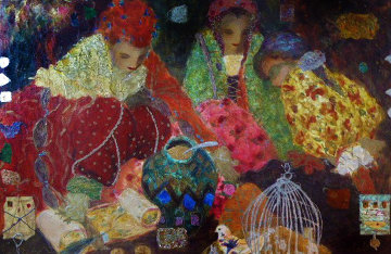 Murano Memories 1 Embellished Limited Edition Print - Roy Fairchild-Woodard Murano Memories 1 Embellished Limited Edition Print - Roy Fairchild-Woodard