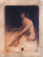 Sitting Nude 1993 Limited Edition Print by Roy Fairchild-Woodard - 4 Sitting Nude 1993 Limited Edition Print by Roy Fairchild-Woodard - 4