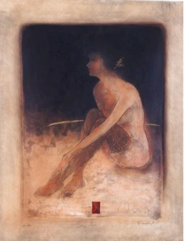 Sitting Nude 1993 Limited Edition Print - Roy Fairchild-Woodard