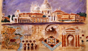 Santa Maria Della Salute 1998 Limited Edition Print - Roy Fairchild-Woodard Santa Maria Della Salute 1998 Limited Edition Print - Roy Fairchild-Woodard