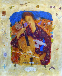 Cellist AP 2000 Limited Edition Print - Roy Fairchild-Woodard Cellist AP 2000 Limited Edition Print - Roy Fairchild-Woodard