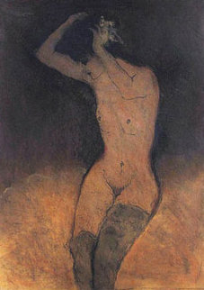 Artist's Model Limited Edition Print - Roy Fairchild-Woodard Artist's Model Limited Edition Print - Roy Fairchild-Woodard