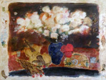 White Flowers 1992 Limited Edition Print - Roy Fairchild-Woodard White Flowers 1992 Limited Edition Print - Roy Fairchild-Woodard