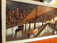 Untitled Street Scene 20x50 Huge Original Painting by Roy Fairchild-Woodard - 3
