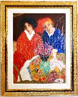 Bright Colors 1993 Embellished Limited Edition Print by Roy Fairchild-Woodard - 1 Bright Colors 1993 Embellished Limited Edition Print by Roy Fairchild-Woodard - 1