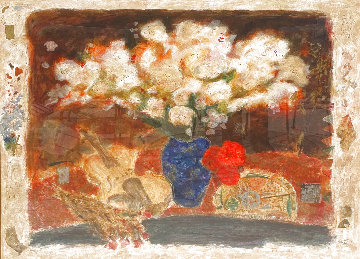 White Flowers AP 1992 - Huge Limited Edition Print - Roy Fairchild-Woodard White Flowers AP 1992 - Huge Limited Edition Print - Roy Fairchild-Woodard