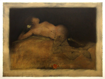 Reclining Nude AP 1994 Limited Edition Print - Roy Fairchild-Woodard Reclining Nude AP 1994 Limited Edition Print - Roy Fairchild-Woodard