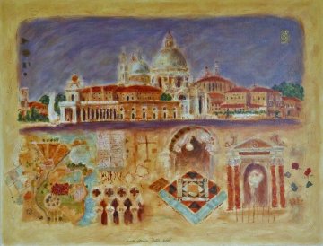 Santa Maria Della Salute PP 1998 Limited Edition Print - Roy Fairchild-Woodard Santa Maria Della Salute PP 1998 Limited Edition Print - Roy Fairchild-Woodard