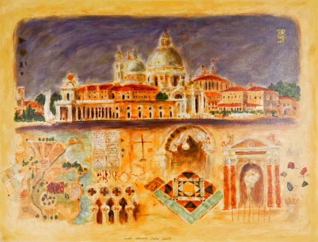 Santa Maria Della Salute PP 1998 - Venice, Italy Limited Edition Print by Roy Fairchild-Woodard