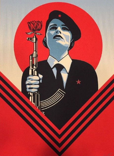 Peace Guard 2017 Limited Edition Print by Shepard Fairey