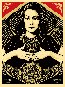 Peace And Justice Woman AP 2013 Limited Edition Print by Shepard Fairey - 0