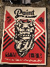 Paint It Black - Hand AP Limited Edition Print by Shepard Fairey - 1