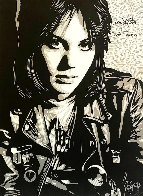 Joan Jett the Runaway 2013 Double Signed Limited Edition Print by Shepard Fairey - 0 Joan Jett the Runaway 2013 Double Signed Limited Edition Print by Shepard Fairey - 0