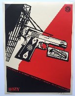 2nd Amendment Solutions 2011 (Gun) Limited Edition Print by Shepard Fairey - 2 2nd Amendment Solutions 2011 (Gun) Limited Edition Print by Shepard Fairey - 2