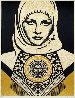 Arab Woman (Gold) 2008 Limited Edition Print by Shepard Fairey - 0