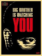 Big Brother is Watching You 2006 Limited Edition Print by Shepard Fairey - 0 Big Brother is Watching You 2006 Limited Edition Print by Shepard Fairey - 0