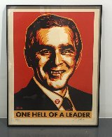 Bush Hell 2004 Limited Edition Print by Shepard Fairey - 3 Bush Hell 2004 Limited Edition Print by Shepard Fairey - 3