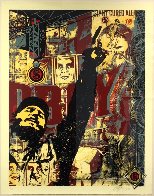 Castro Collage, From This is You God Series (Large Format) 2003 Limited Edition Print by Shepard Fairey - 6 Castro Collage, From This is You God Series (Large Format) 2003 Limited Edition Print by Shepard Fairey - 6