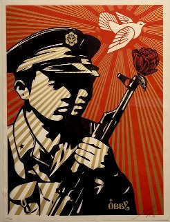 Chinese Soldiers 2006 Limited Edition Print - Shepard Fairey 