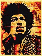 Hendrix 2004 Limited Edition Print by Shepard Fairey - 1 Hendrix 2004 Limited Edition Print by Shepard Fairey - 1
