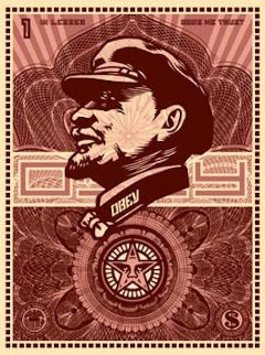 Lenin Money 2003 Limited Edition Print - Shepard Fairey Lenin Money 2003 Limited Edition Print - Shepard Fairey