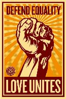 Love Unites 2008 Huge Limited Edition Print by Shepard Fairey - 0 Love Unites 2008 Huge Limited Edition Print by Shepard Fairey - 0