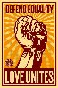 Love Unites 2008 Huge Limited Edition Print by Shepard Fairey - 0
