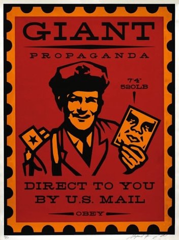 Mail Man 2000 Limited Edition Print - Shepard Fairey