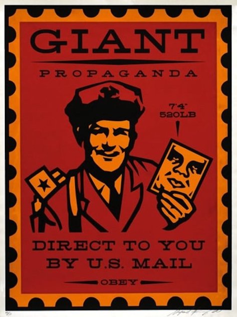Mail Man 2000 Limited Edition Print by Shepard Fairey