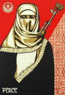 Muslim Woman 2003 Limited Edition Print by Shepard Fairey - 0 Muslim Woman 2003 Limited Edition Print by Shepard Fairey - 0