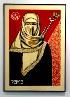 Muslim Woman 2003 Limited Edition Print by Shepard Fairey - 1 Muslim Woman 2003 Limited Edition Print by Shepard Fairey - 1