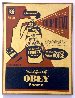 Obey Coup D’etat (on Wood) 2003 Limited Edition Print by Shepard Fairey - 0