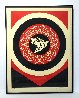 Obey Dove Black and Red, Set of 2 Prints 2011 Limited Edition Print by Shepard Fairey - 3