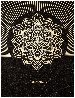 Obey Lotus Diamond (Black/Gold) 2013 Limited Edition Print by Shepard Fairey - 0