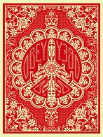 Peace Bomber Red 2008 Limited Edition Print by Shepard Fairey - 0 Peace Bomber Red 2008 Limited Edition Print by Shepard Fairey - 0