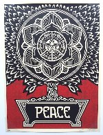 Peace Tree 2007 Limited Edition Print by Shepard Fairey - 1 Peace Tree 2007 Limited Edition Print by Shepard Fairey - 1