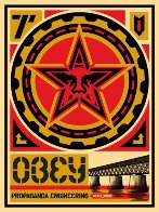 Propaganda Engineering Large Format 2009 Limited Edition Print by Shepard Fairey - 0 Propaganda Engineering Large Format 2009 Limited Edition Print by Shepard Fairey - 0