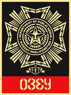 Public Works Medal 2004 Limited Edition Print - Shepard Fairey Public Works Medal 2004 Limited Edition Print - Shepard Fairey