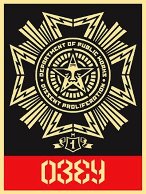 Public Works Medal 2004 Limited Edition Print by Shepard Fairey