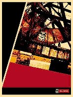 Ri Bridge 2001 Limited Edition Print by Shepard Fairey - 0 Ri Bridge 2001 Limited Edition Print by Shepard Fairey - 0