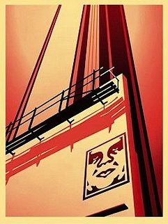 Sunset & Vine Billboard 2011 Limited Edition Print - Shepard Fairey Sunset & Vine Billboard 2011 Limited Edition Print - Shepard Fairey