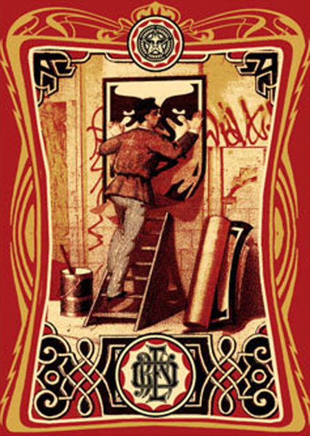 Vintage Poster 2006 Limited Edition Print by Shepard Fairey